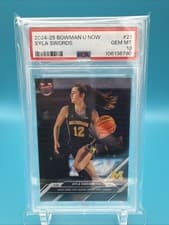 2024-25 Bowman U Now Base Set Syla Swords #21 card