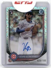 2025 Bowman Chrome Rookie Autographs Kevin Alcántara #CRA-KA card