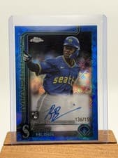 2025 Topps Chrome Logofractor Edition Rookie Autographs Ryan Bliss #RA-RB card