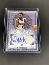 2025-26 Topps Signed and Sealed Malik Monk #BSI-MM card