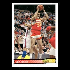 Jon Koncak 1992-93 Upper Deck Base Set card