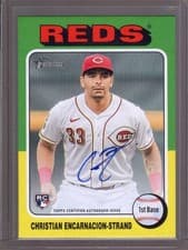 2024 Topps Heritage Real One Autograph Christian Encarnacion-Strand #ROA-CE card