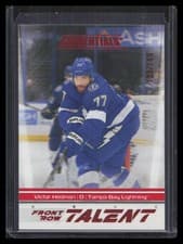 2024-25 Upper Deck Credentials Front Row Talent Victor Hedman #FRT-VH card