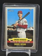 2019 Topps Heritage Award Winners Shohei Ohtani #AW-5