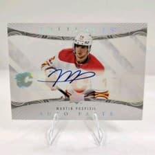 2024-25 Upper Deck Artifacts Autograph Facts Martin Pospisil #AF-PO card