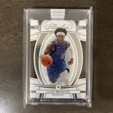 2021 Panini Flawless Jalen Brunson #33