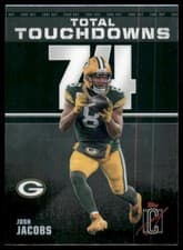 2025 Topps Signature Class Zone Out Josh Jacobs #ZO-12 card