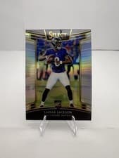 Lamar Jackson 2018 Panini Select card