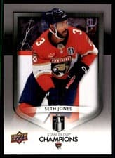 Seth Jones 2025 Upper Deck Stanley Cup Champions card