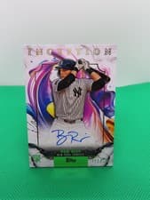 2025 Topps Inception Rookie & Emerging Stars Autographs Ben Rice #RESA-BR