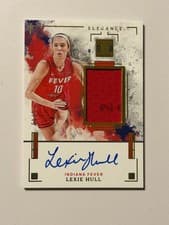 2025 Panini Impeccable WNBA Elegance Jersey Autographs Lexie Hull #14 card