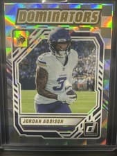 2025 Donruss Dominators Jordan Addison #DOM-JAN card