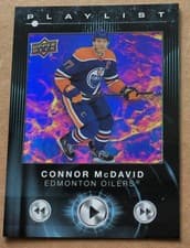 Connor McDavid 2024 Upper Deck Playlist card
