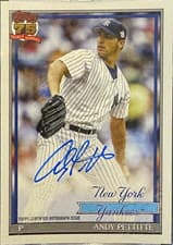 Andy Pettitte 2026 Topps 1991 Topps Autographs card
