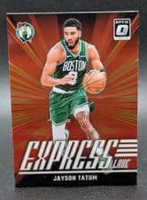 Jayson Tatum 2024 Panini Donruss Optic Express Lane card