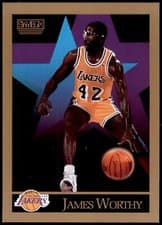 James Worthy 1990-91 SkyBox Base Set card