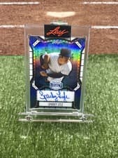 2025 Leaf Bronx Legacy Base Autographs Sparky Lyle #BA-SL1 card
