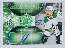2024-25 Upper Deck Black Diamond Gemography Logan Stankoven #G-LS card