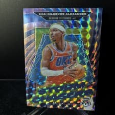 2024-25 Panini Mosaic Storm Chasers Shai Gilgeous-Alexander #16 card