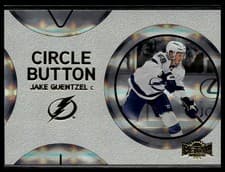 2025-26 SkyBox Metal Universe Circle Button Jake Guentzel #CB-5 card