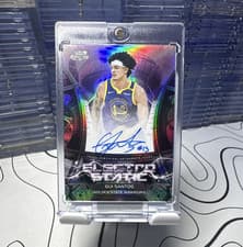 2025-26 Topps Cosmic Chrome Electro Static Signatures Gui Santos #ESS-GSA card