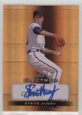 2024 Leaf Electrum Baseball Base Autograph Steve Avery #BA-SA1 card