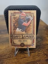2025 Topps Heavy Lumber James Wood #HL-12 card