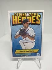 2024 Topps Japan Edition Strike Zone Heroes Greg Maddux #SZH-25 card