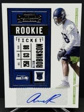 Alton Robinson 2020 Panini Contenders card