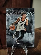 Keyonte George 2023 Panini Contenders Rookie Stallions card
