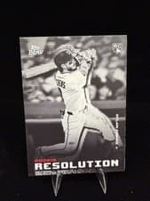 2025 Topps Black & White Rookie Resolution Dylan Crews #RR10 card
