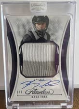 2025 Panini Flawless Prospect Patch Autographs Kyle Teel #3 card