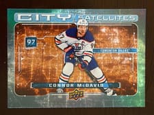 Connor McDavid 2024 Upper Deck City Satellites card