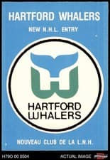 Whalers Emblem 1979 O-Pee-Chee card
