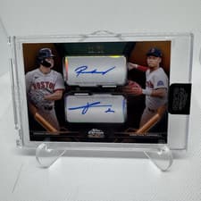 2026 Topps Chrome Black Pitch Black Pairings Dual Autographs Kristian Campbell #PDPA-AC card