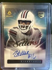 2025 Panini Luminance Future Signatures NIL LaNorris Sellers #18 card