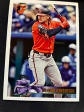 Gunnar Henderson 2025 Topps Archives card