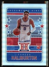 Tyrese Haliburton 2020-21 Panini Chronicles Base Set card