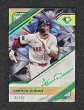 2025 Topps Diamond Icons White PolychromatINK Autographs Jarren Duran #WPA-JD card