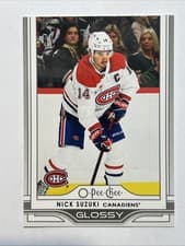 Nick Suzuki 2025 Upper Deck O-Pee-Chee Glossy card