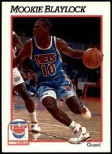 Mookie Blaylock 1991-92 Hoops Base Set card