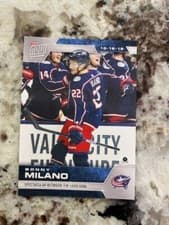 Sonny Milano 2019 Topps Now NHL Stickers card