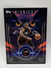 2025-26 Topps Midnight Night Owls Dwyane Wade #NO-15 card