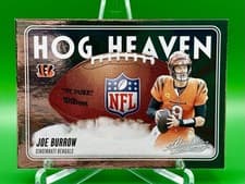 Joe Burrow 2025 Panini Absolute Hog Heaven card