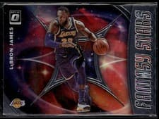 LeBron James 2019 Panini Donruss Optic Fantasy Stars card