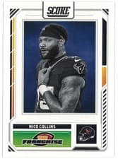 Nico Collins 2025 Score The Franchise card