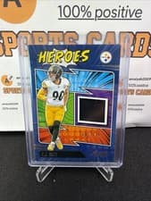 2025 Panini Absolute Absolute Heroes Memorabilia T.J. Watt #AHM-TWT card