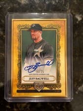 Jeff Bagwell 2025 Topps Gilded Collection Topps Gallery of Gold Autographs card