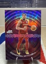 2025-26 Topps Cosmic Chrome Hypernova Donovan Mitchell #HN-15 card