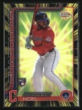2025 Topps Chrome Radiating Rookies Jhonkensy Noel #RR-14 card